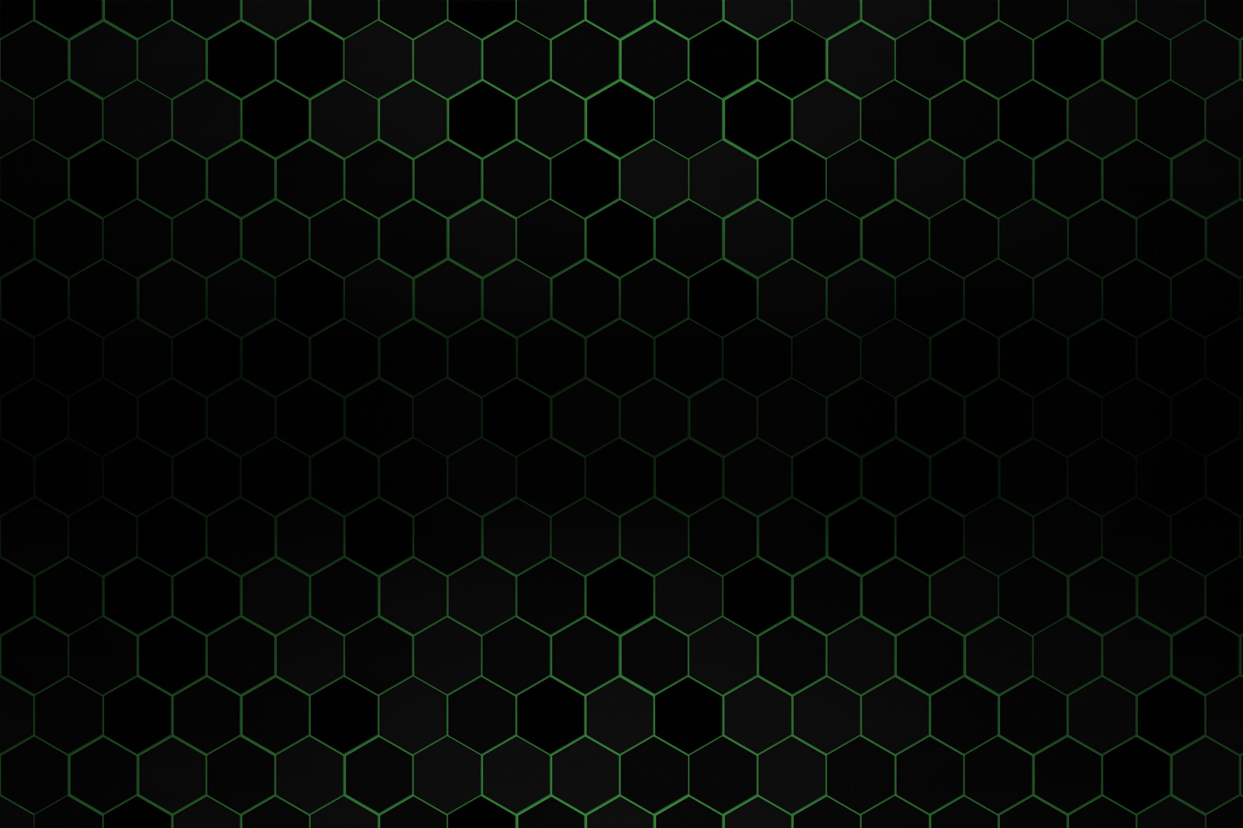 green hex pattern